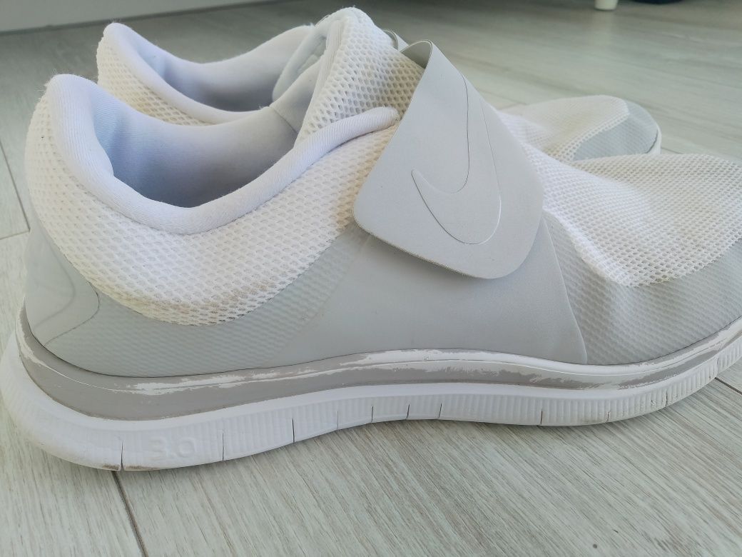 Nike Free Socfly White Sneakersy buty sportowe Streetwear Blockcore 45
