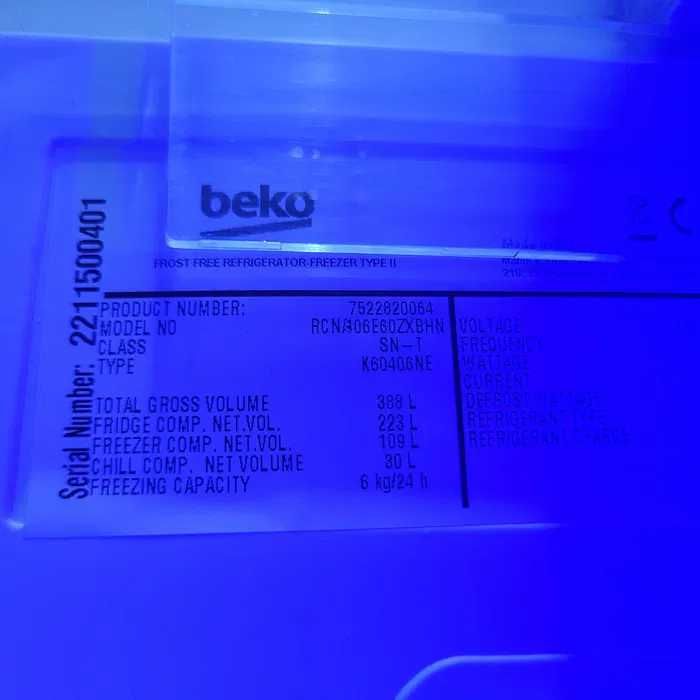 Lodówka Beko  Pełny No Frost 203cm Szuflada z kontrolą wilgotności