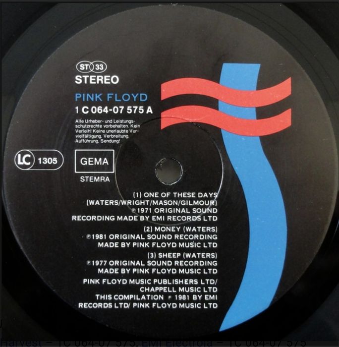 Виниловые пластинки Pink Floyd