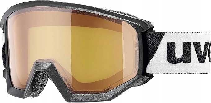 Gogle narciarskie Uvex Athletic LGL Black Matt S2