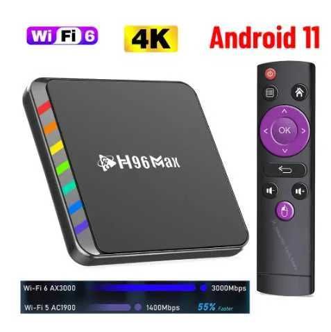 Приставка H96 Max W2 смарт тв TV BOX