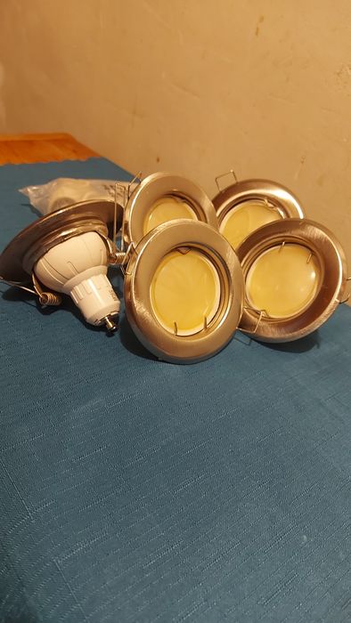 Kanlux Zestaw 5 opraw do wbudowania wraz z źródłem TRIBIS