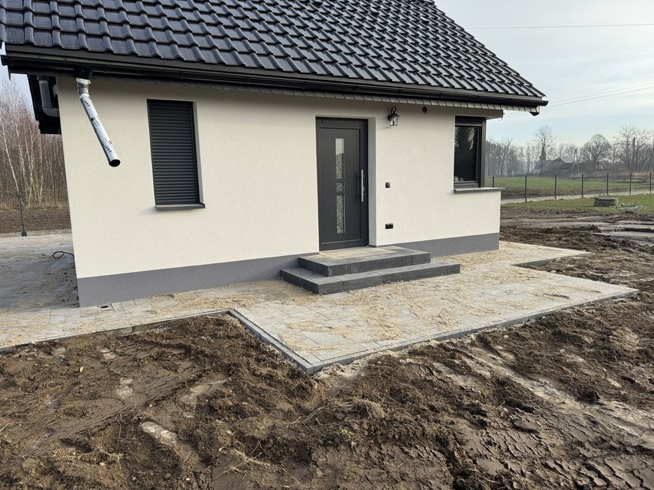 Usługi KOPARKO-ŁADOWARKĄ, BRUKARSTWO, utwardzanie terenu