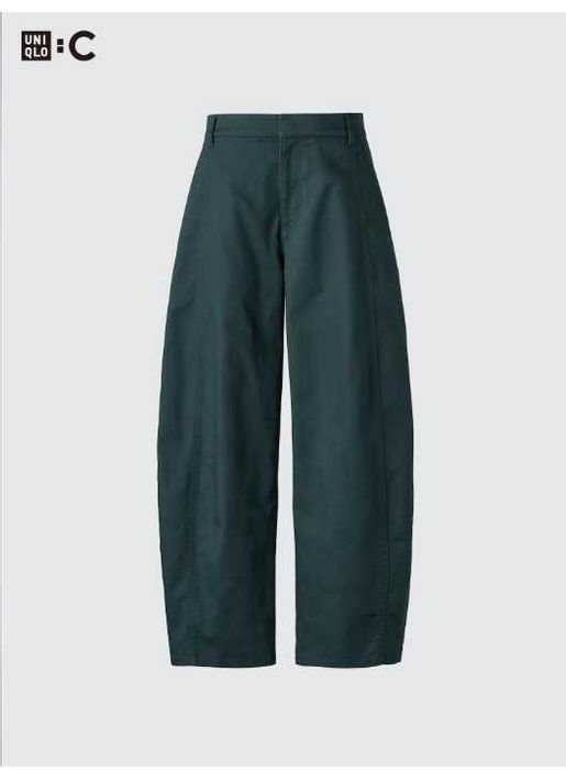 Uniqlo Cotton Curve Ankle Trousers