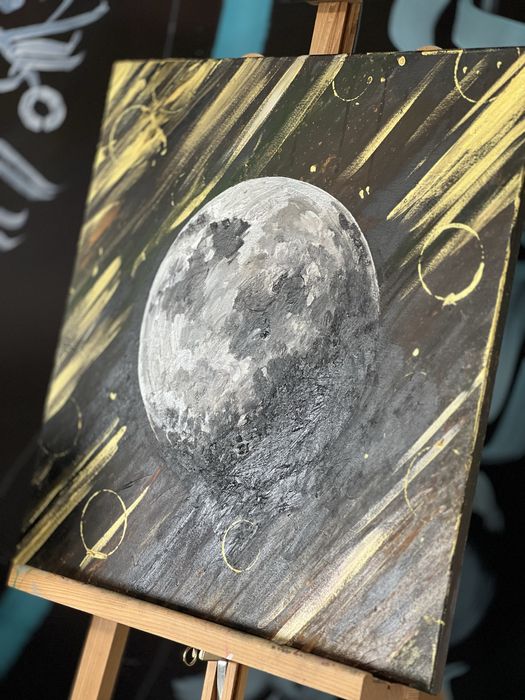 Картина в інтерʼєр «Місяць»