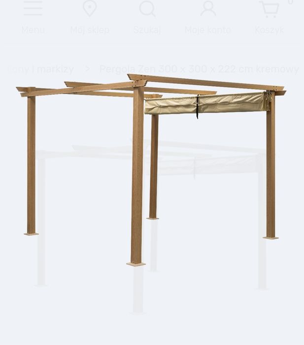 PERGOLA ZEN 300 x 300 x 220