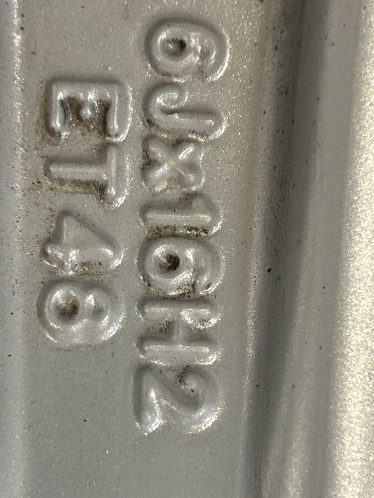 478 Felgi Aluminiowe Volkswagen VW R 16 5x112 Bardzo Ładne