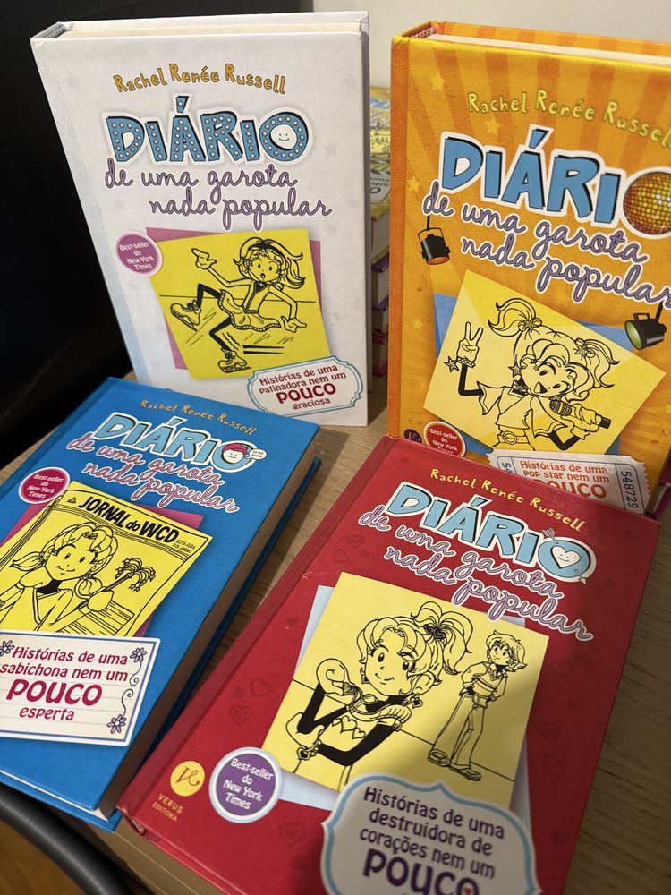 Livros Diário de uma garota nada poluar