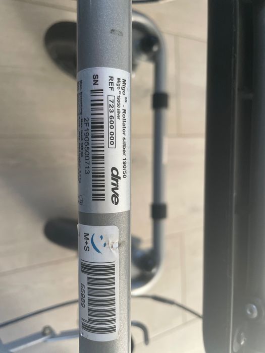 Balkonik chodzik inwalidzki Drive koła stan bdb