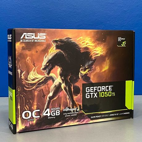 ASUS Cerberus GeForce GTX 1050 Ti OC - 4GB GDDR5 (SELADA)