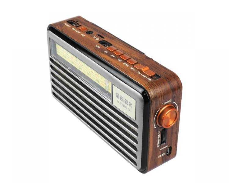 Radio Przenośne LIWA RETRO Panel solarny FM, BLUETOOTH, USB, SD, AUX