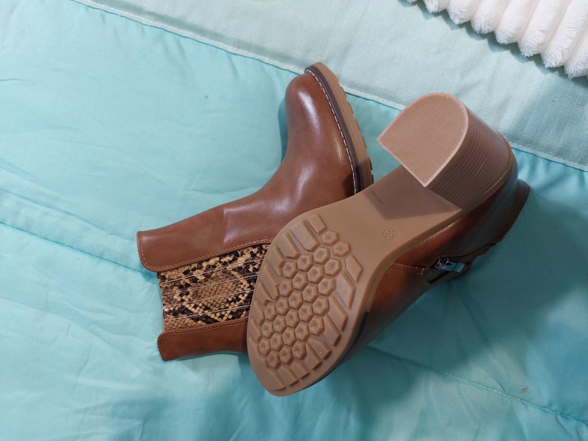 Botas novas 38 camel