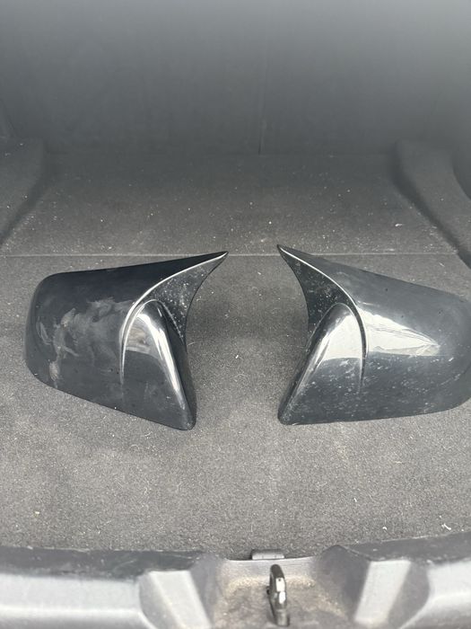 Накладки на зеркала tesla model 3