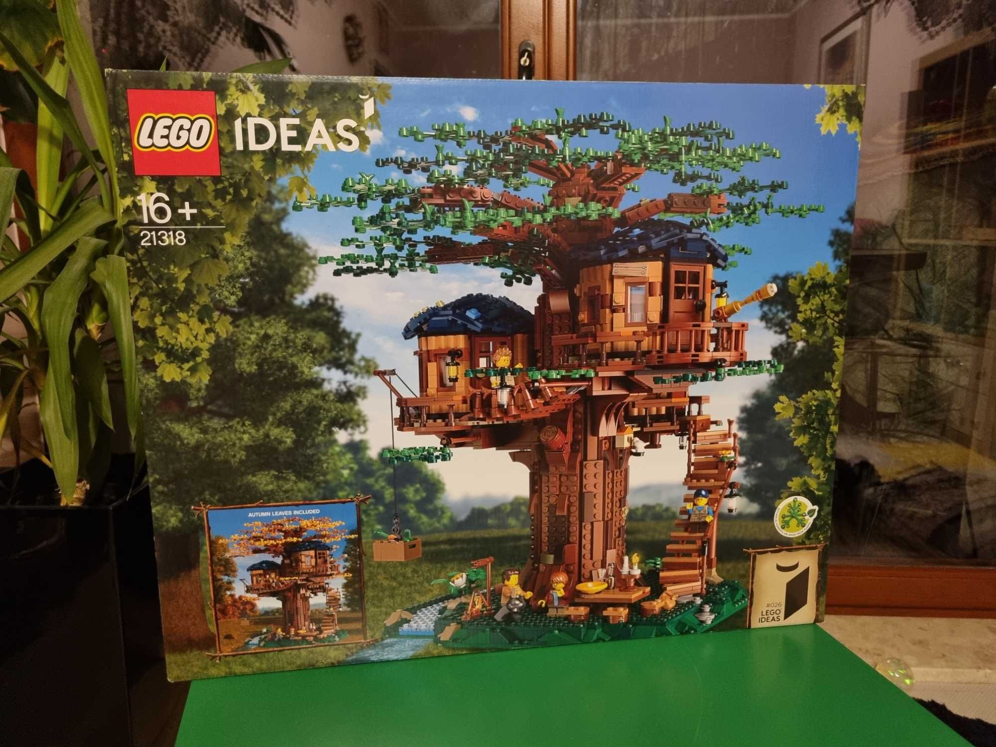 Lego Ideas Domek na drzewie. Nowy. Duży zestaw