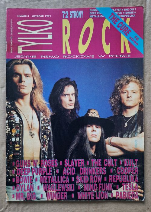 Tylko Rock numer 3/1991 (The Cure)