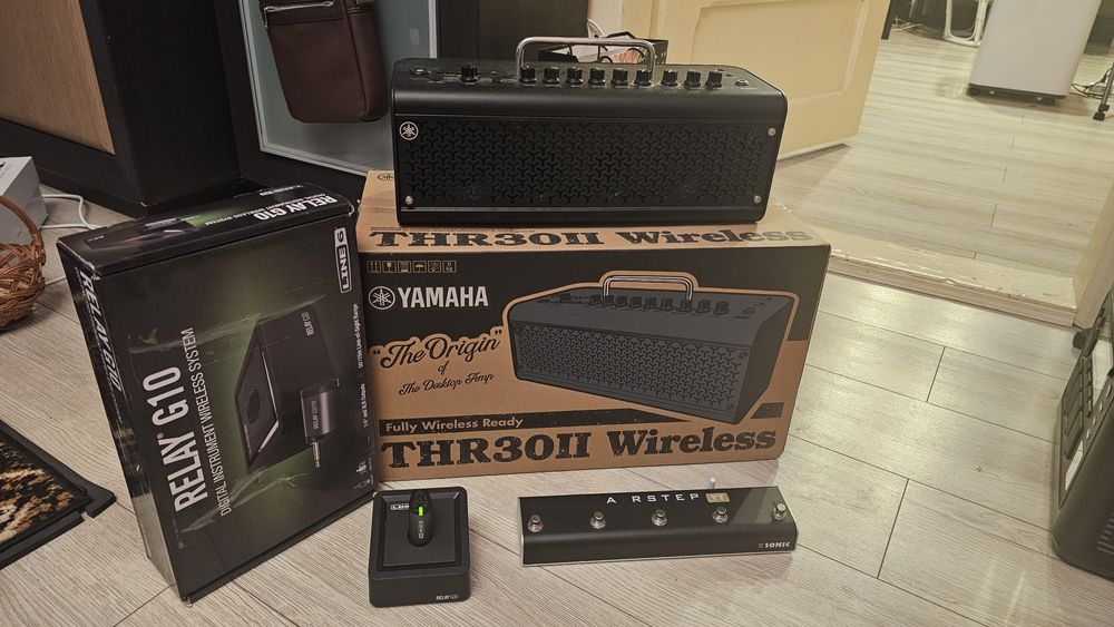 Zestaw Yamaha THR30II THR wireless line6 airstep wzmacniacz gitarowy