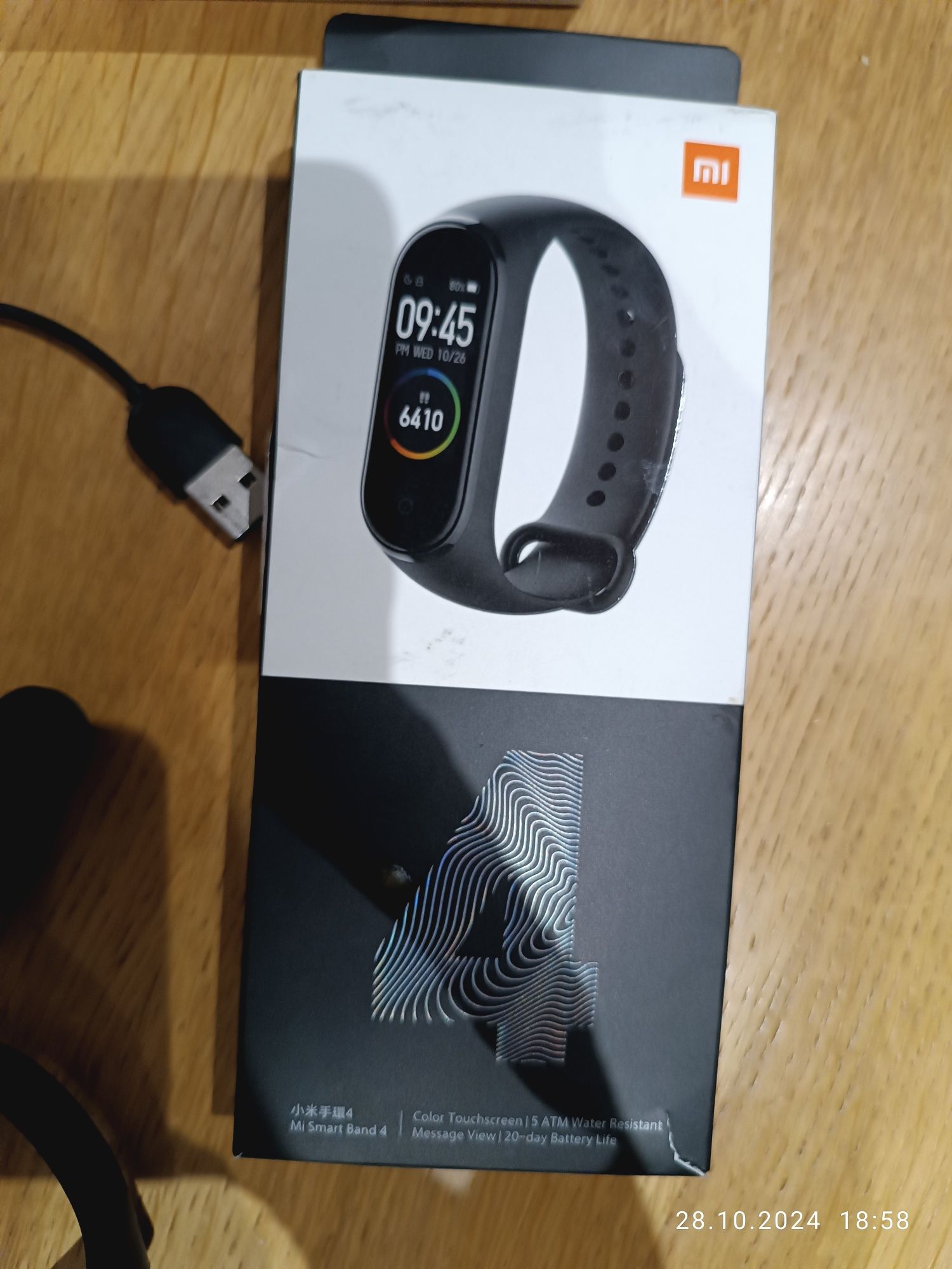 SmartBand Mi 4 opaska, zegarek na rękę, opaska smart