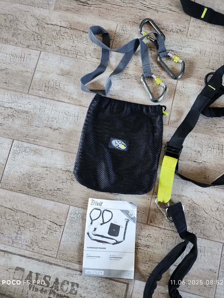 Підвісні петлі TRX Grivit/резинка Skilz для фітнесу