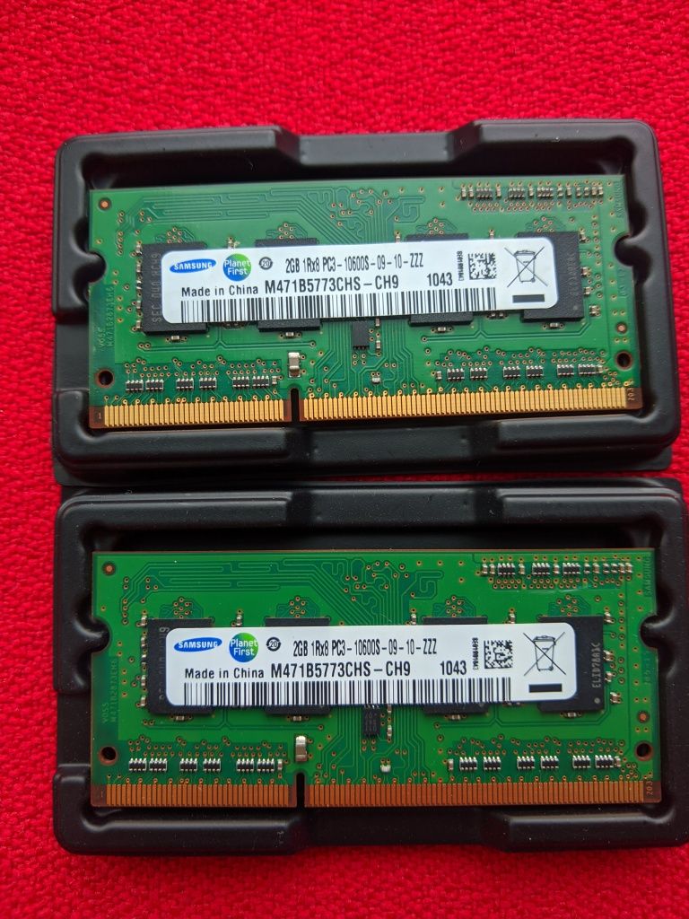 DDR3 SO-DIMM Samsung 4GB 2x2GB/1333MHz/CL9