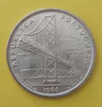 20$00 de 1966,  Ponte Salazar,  prata