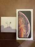 Pudełko od  iphona Xs Max gold + pudełko od Airpods