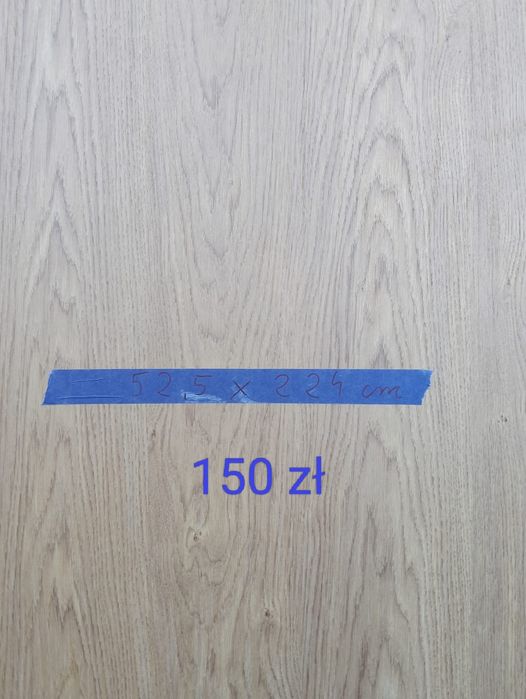 Blaty laminowane dębowe grubość 3,7 cm