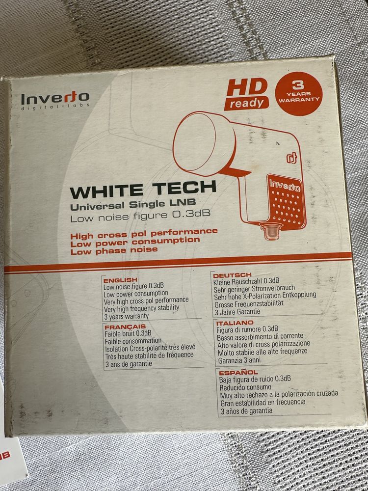Konwerter satelitarny IDLP-40SL WHITETECH Inverto