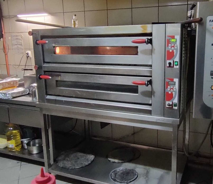 Piec do pizzy RM Gastro FPY DS12L + podstawa