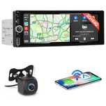 Hikity radio 2+64GB Android 13 1DIN 6,9" CarPlay Navi WiFi BT FM kamer
