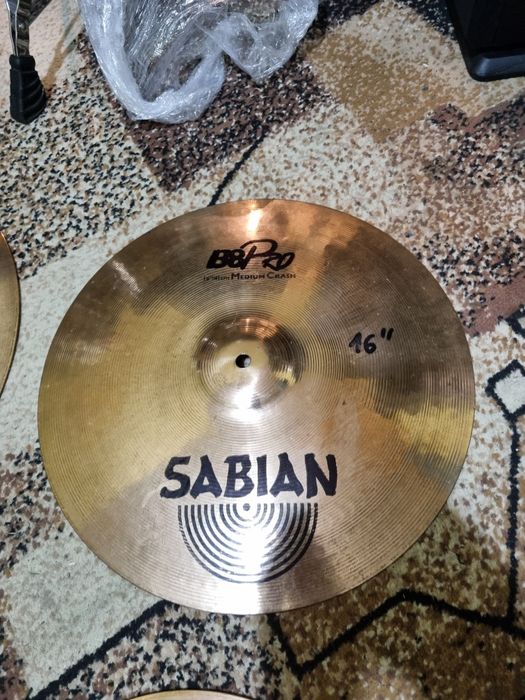 Talerze perkusyjne Sabian B8 pro set 14" 16" 20"