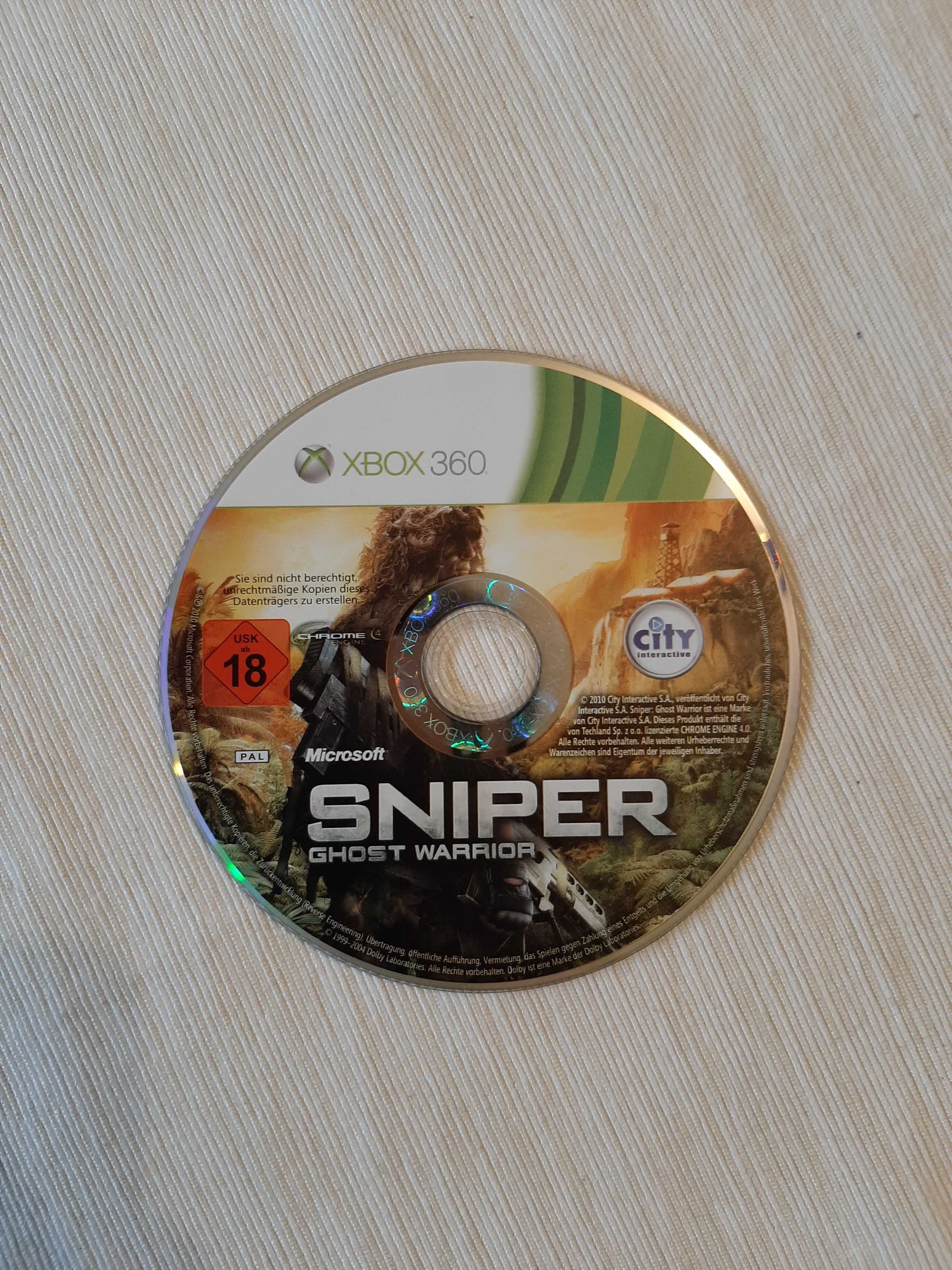 Sniper Ghost Warrior Xbox 360