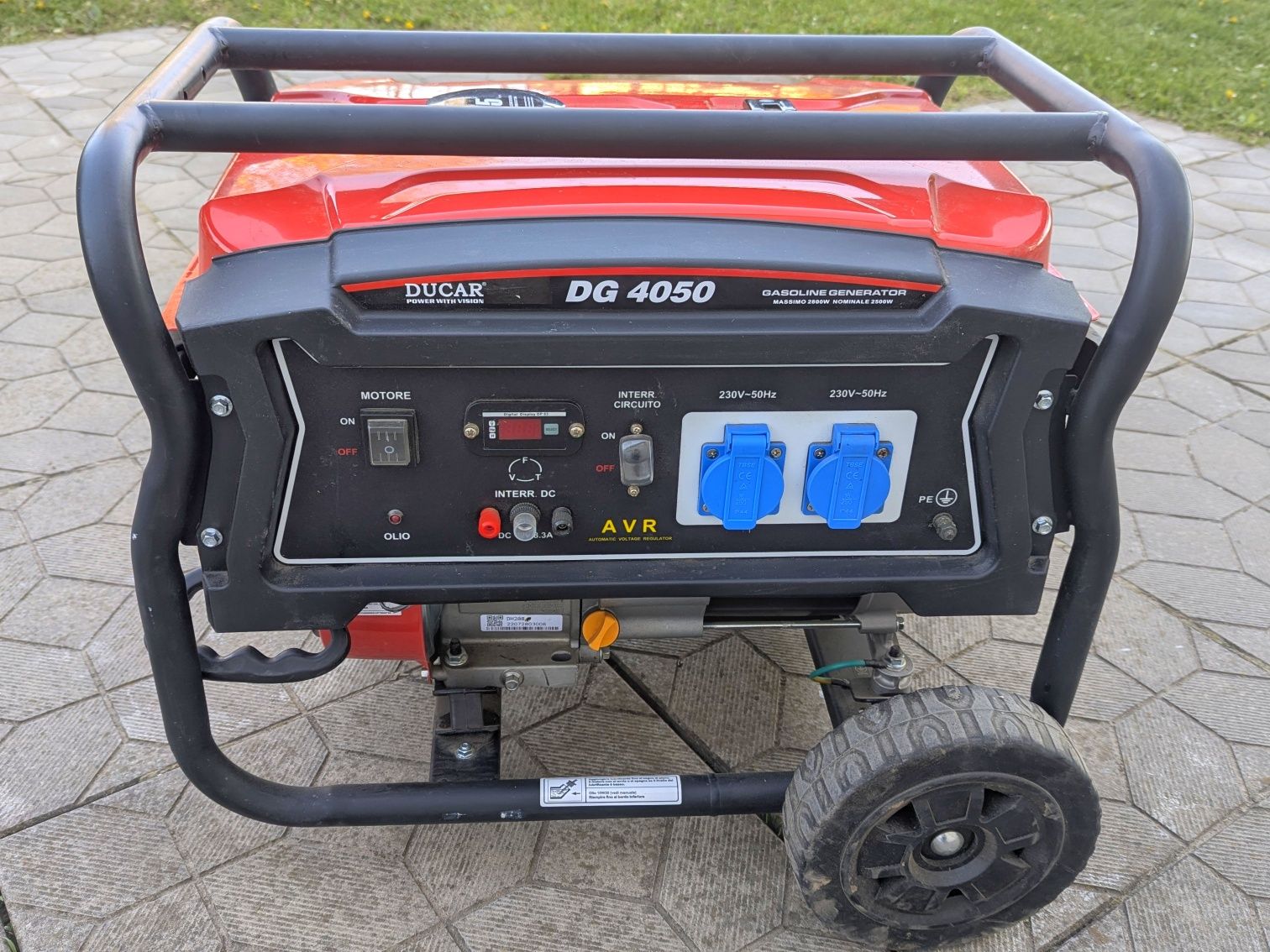 Бензиновий генератор Ducar DG4050 2,8кВт Новий!
