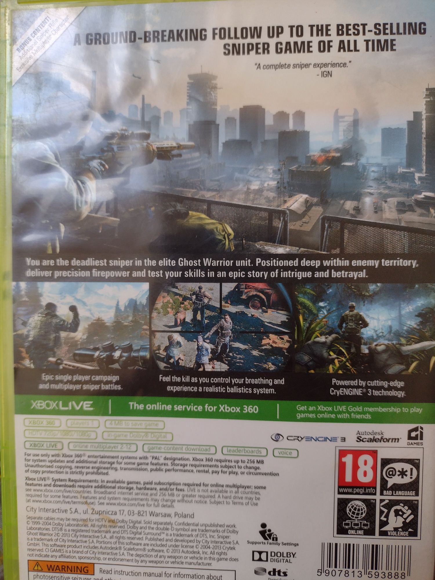 Sniper 2 Xbox 360