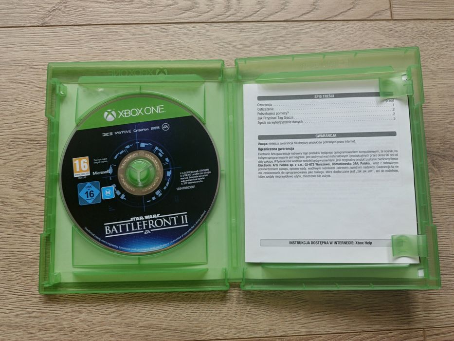 Star Wars Battlefront II gra Xbox One PL