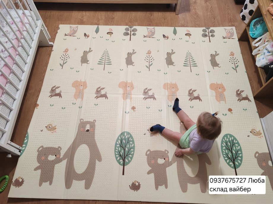 Термоковрик термокилимок розвиваючий ігровий дитячий коврик детский