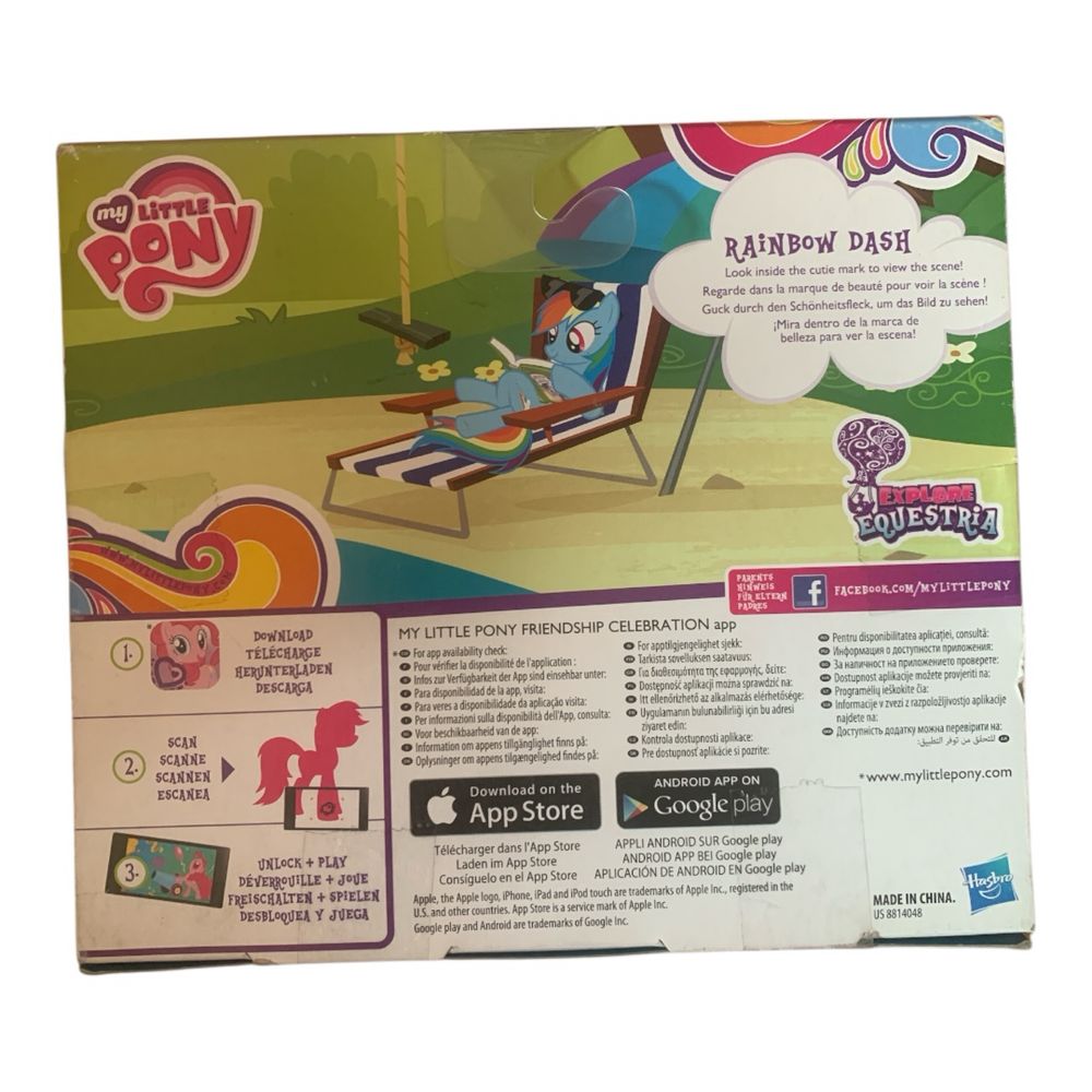 My Little Pony nowa figurka Rainbow Dash - niekompletny zestaw