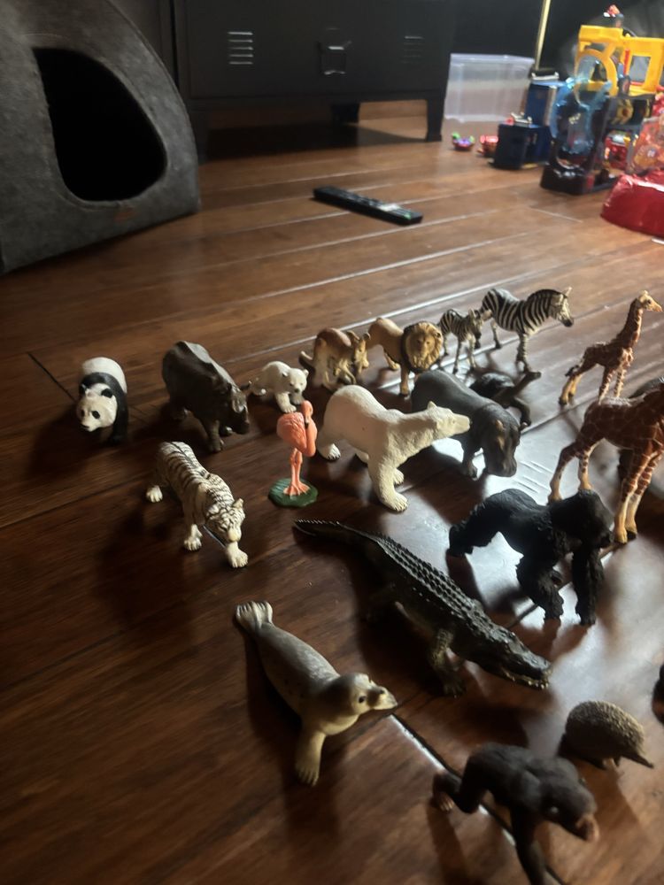 Schleich afryka, zoo, dzikie zwierzęta