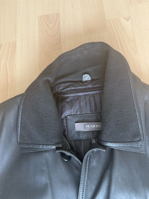 Kurka skórzana Marbet z podpinką XL