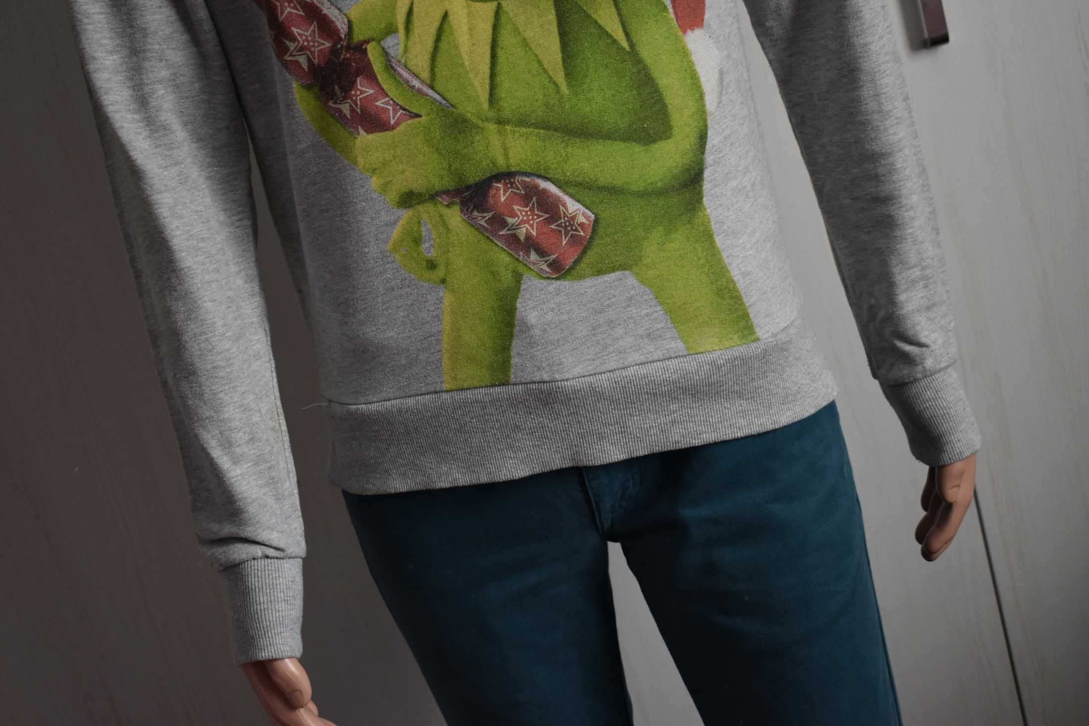 Bluza świąteczna Kermit M Mikołaj gwiazdka renifer choinka święta xmas