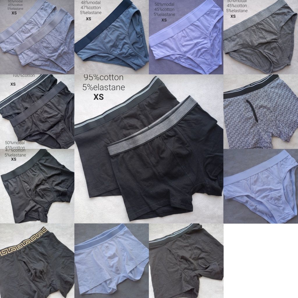 Труси чоловічі сліпи , боксери   XS- XXL