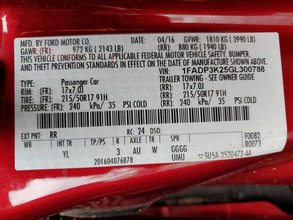 Продам Ford Focus SE 2016 авто БЕЗ ДТП розмитнена в Україні 77тис км