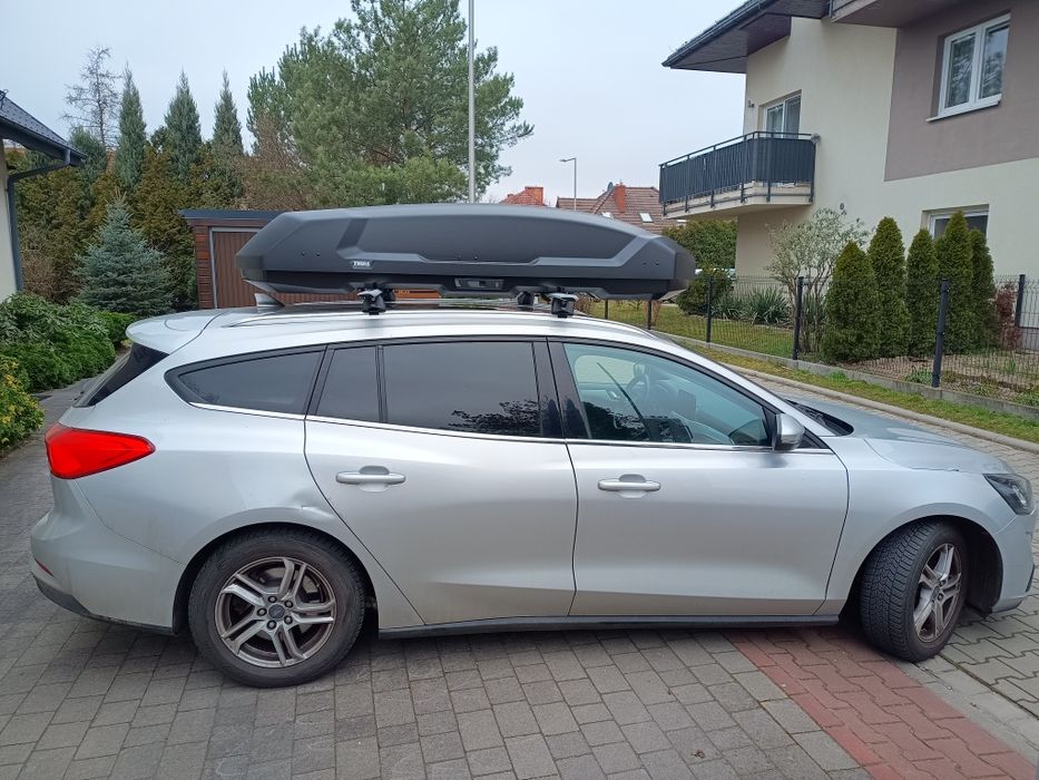 Box dachowy Kufer boks belki wynajem wypożyczenie Thule bagażnik rower