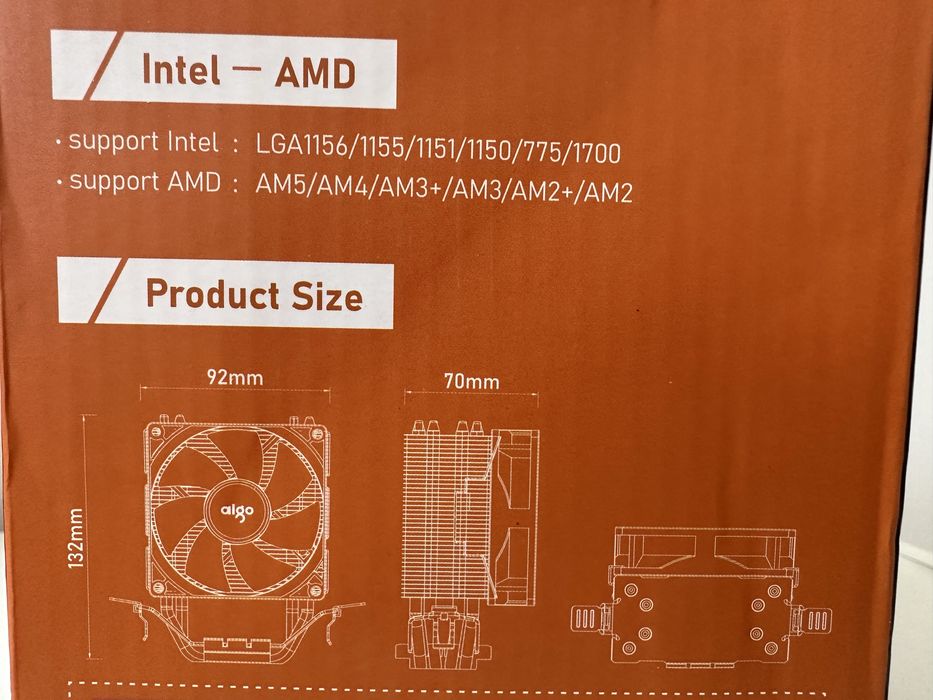 Aigo ICE 400 SE cpu chłodzenie