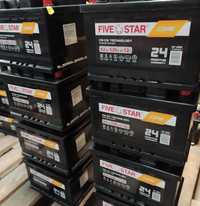Akumulator FIVE STAR 62 Ah/520A 24 m-ce gwarancji