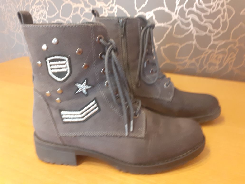 Deichmann Graceland Buty wysokie trapery rozmiar 37 !