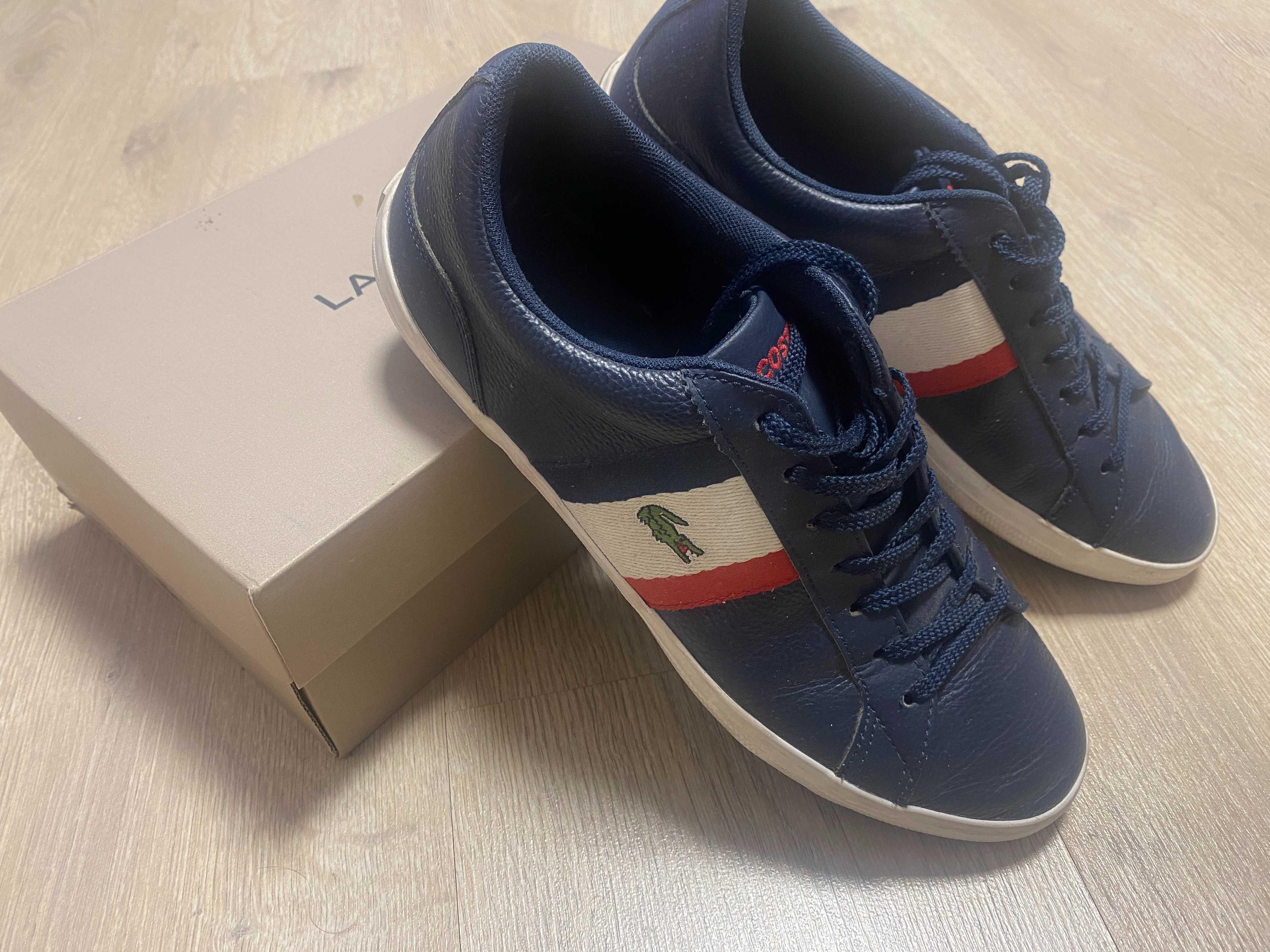 Lacoste Lerond Navy 42 чудовий стан