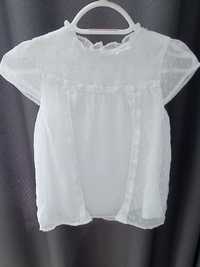 Блузка біла для дівчинки George, для школи ріст 122-128 см.