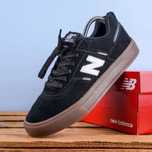 Кросівки кеди New Balance 306 чорні натуральна замша