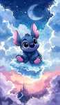 Fototapeta Stitch Lilo&Stitch do pokoju dziecięcego Disney