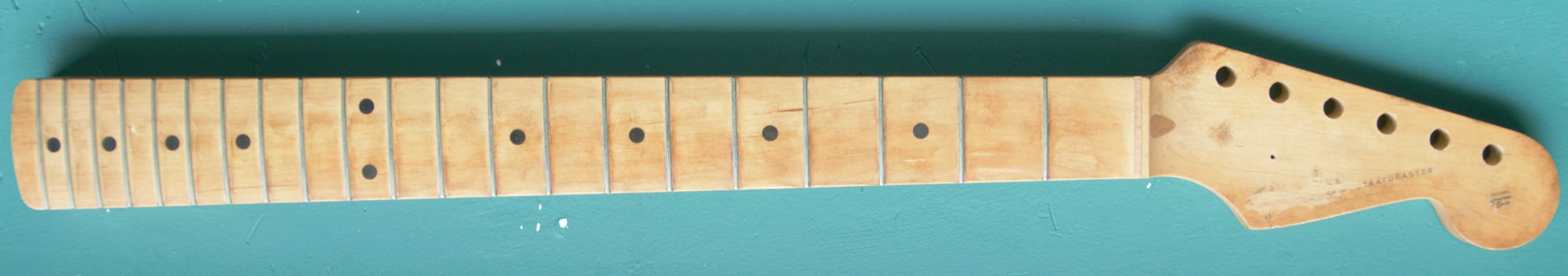 gryf gitary elektrycznej stratocaster